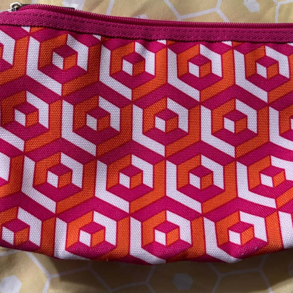 Clinique Jonathan Adler Cosmetic Makeup Bag TRAVEL LIMITED EDITION Case